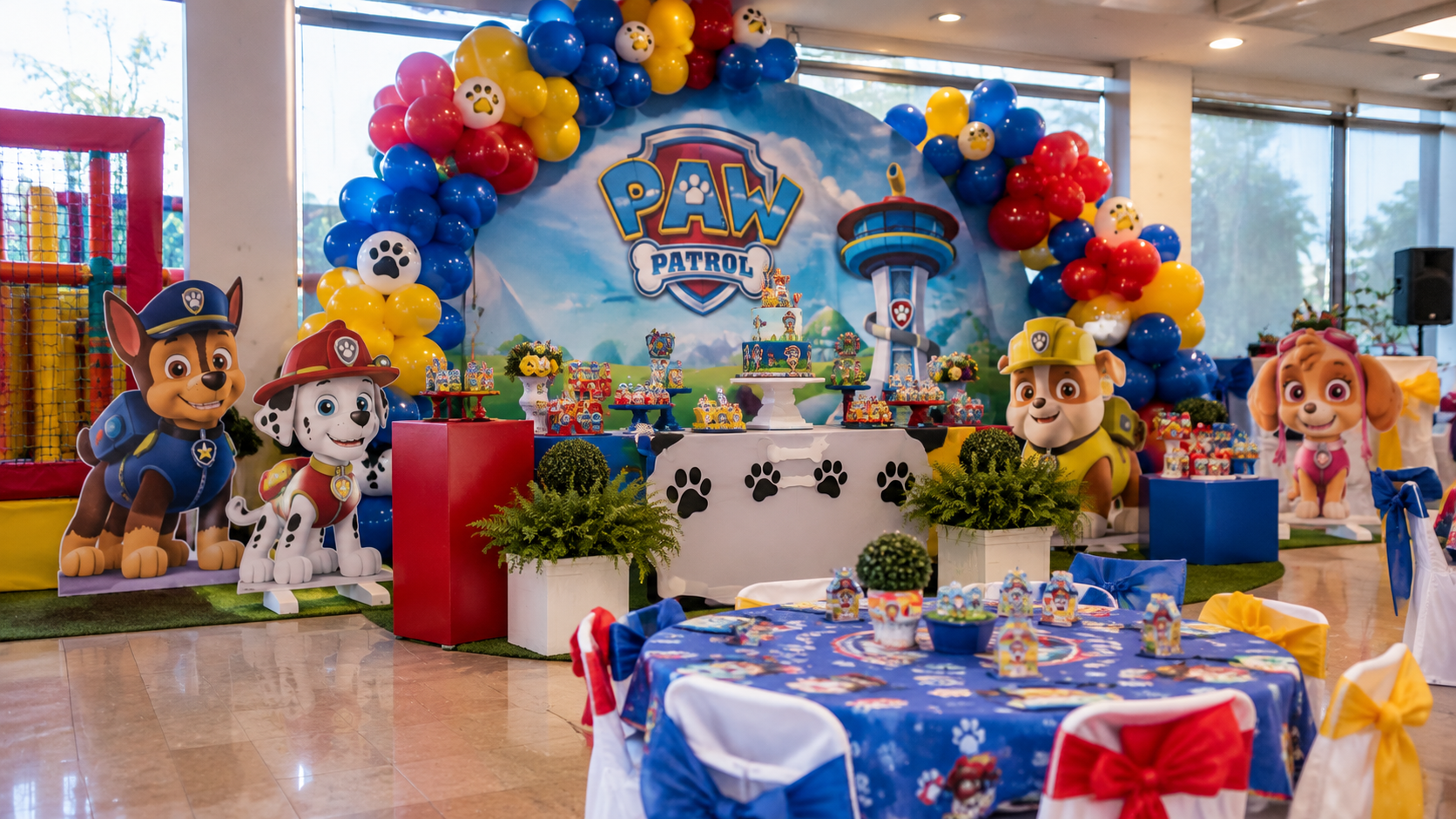 Decoración de fiesta infantil